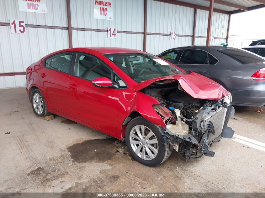 2015 KIA FORTE LX - KNAFX4A60S5255708