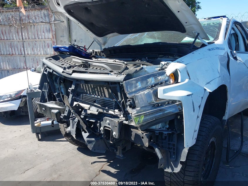 VIN 3GCPWCEK6KG121901 2019 CHEVROLET SILVERADO 1500 LT