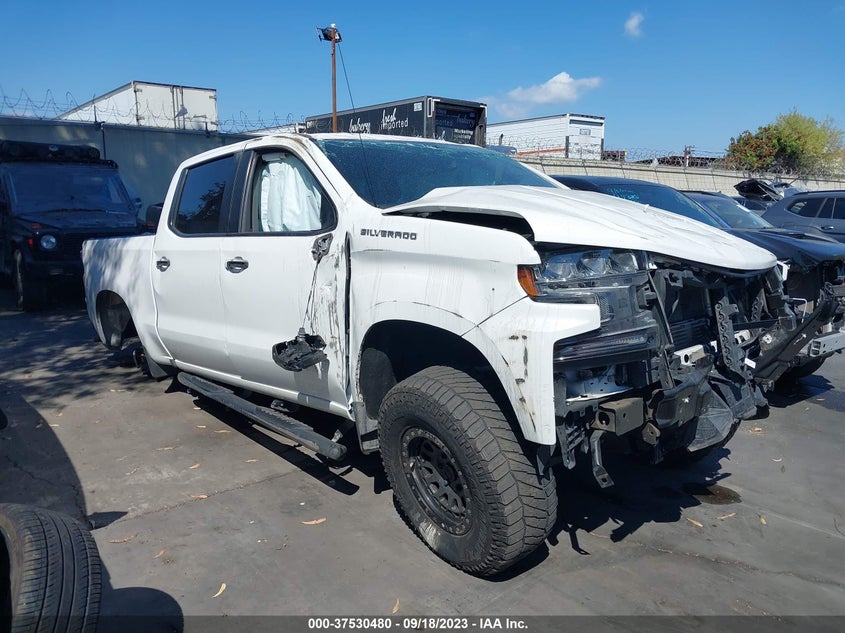 VIN 3GCPWCEK6KG121901 2019 CHEVROLET SILVERADO 1500 LT
