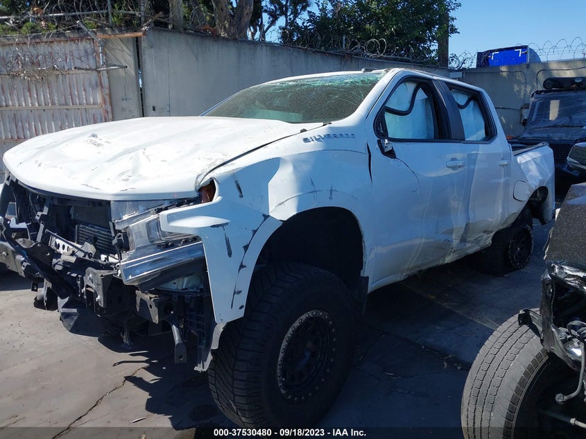 VIN 3GCPWCEK6KG121901 2019 CHEVROLET SILVERADO 1500 LT