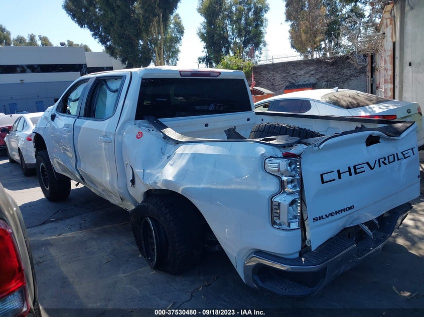 VIN 3GCPWCEK6KG121901 2019 CHEVROLET SILVERADO 1500 LT