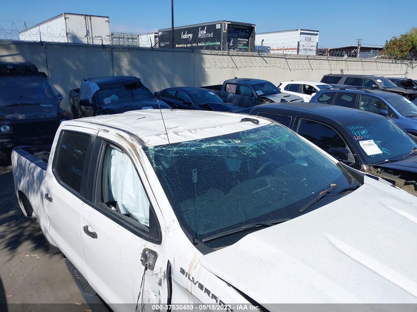 VIN 3GCPWCEK6KG121901 2019 CHEVROLET SILVERADO 1500 LT