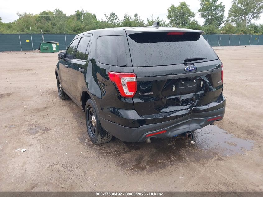 2016 FORD UTILITY POLICE 1FM5K8AR1GGA46865