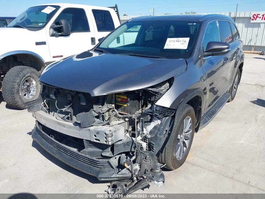 2018 TOYOTA HIGHLANDER SE/XLE VIN: 5TDKZRFH8JS546348