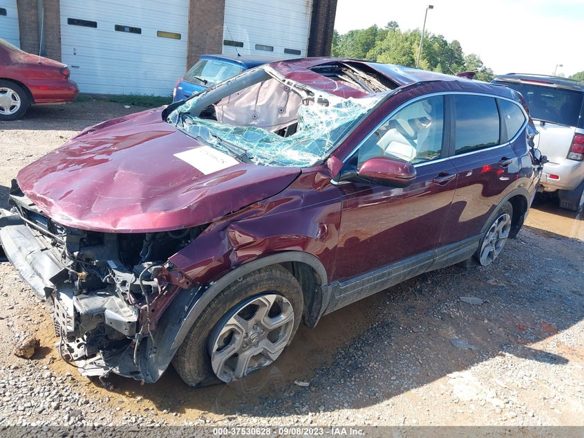 VIN 7FARW1H87HE034119 2017 HONDA CR-V EXL