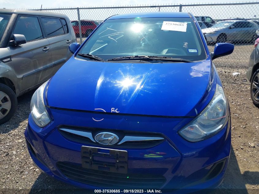 2013 HYUNDAI ACCENT GS - KMHCT5AE7DU111067