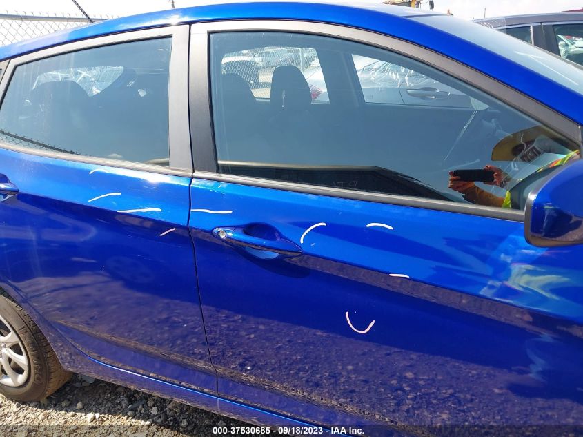 2013 HYUNDAI ACCENT GS - KMHCT5AE7DU111067