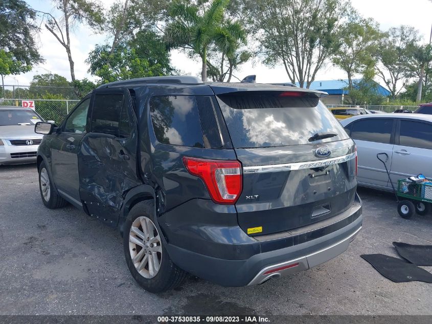 2017 FORD EXPLORER XLT - 1FM5K7D84HGB50412