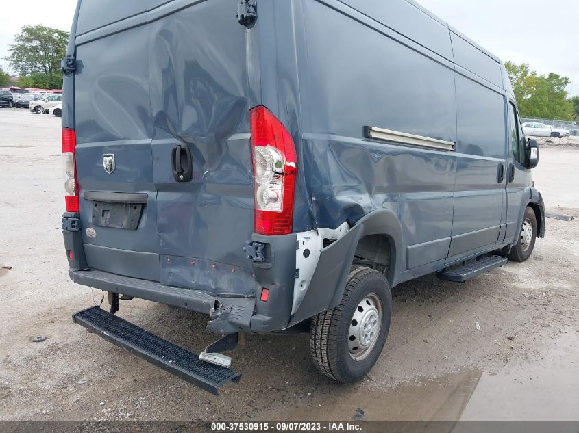 2018 RAM PROMASTER 2500 HIGH ROOF 159" WB 3C6TRVDG6JE159399