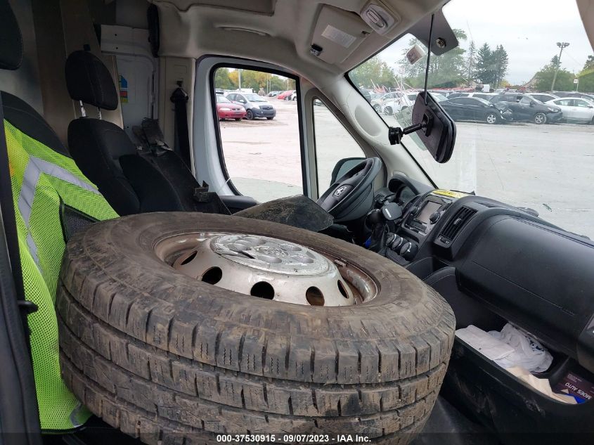 2018 RAM PROMASTER 2500 HIGH ROOF 159" WB 3C6TRVDG6JE159399