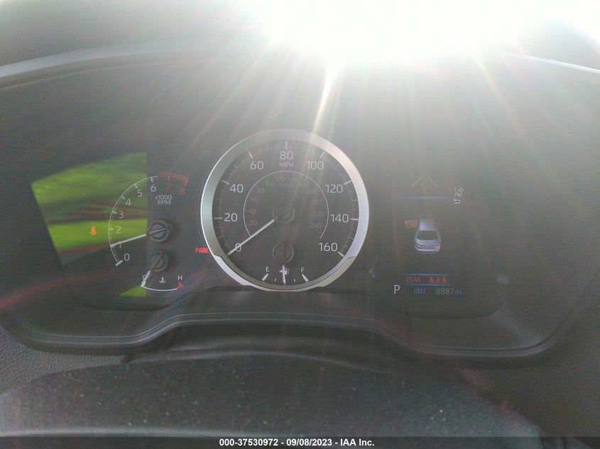 VIN 5YFEPRAE2LP092397 2020 TOYOTA COROLLA LE