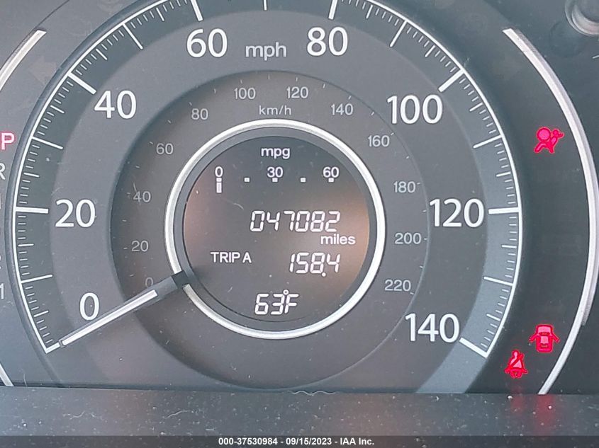 2013 HONDA CR-V EX-L - 5J6RM4H73DL005907