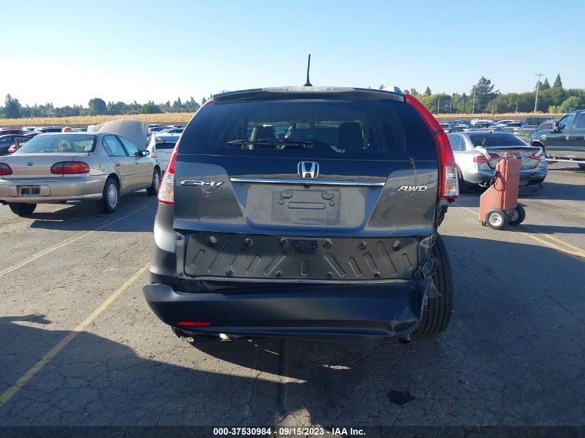 2013 HONDA CR-V EX-L - 5J6RM4H73DL005907