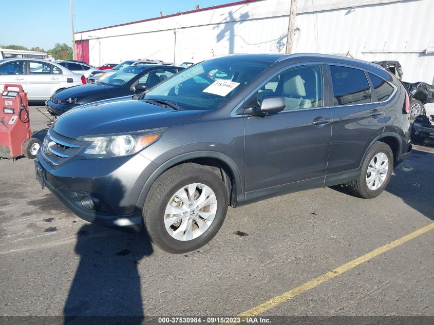 2013 HONDA CR-V EX-L - 5J6RM4H73DL005907