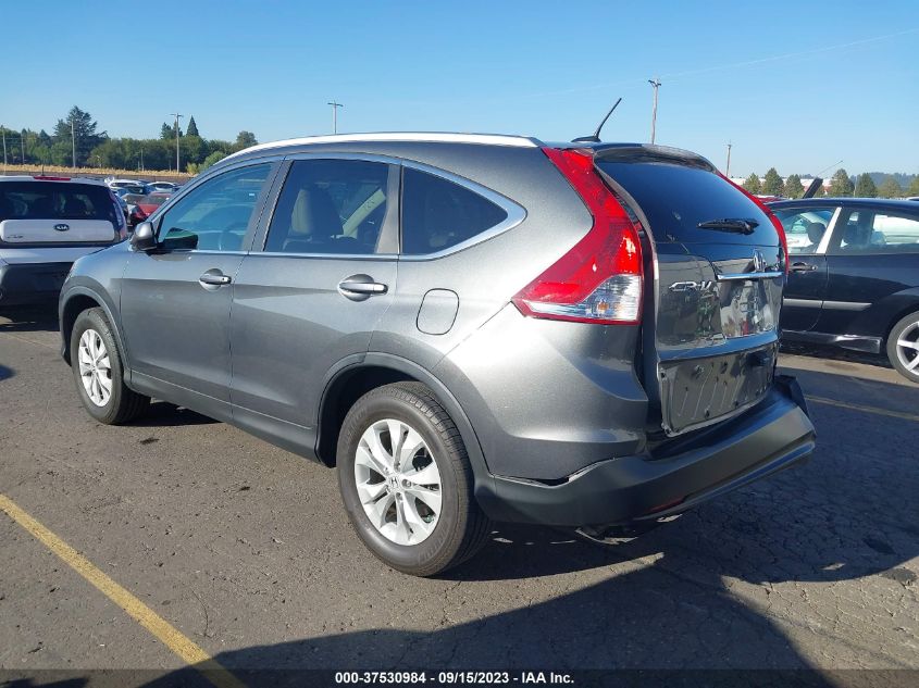 2013 HONDA CR-V EX-L - 5J6RM4H73DL005907