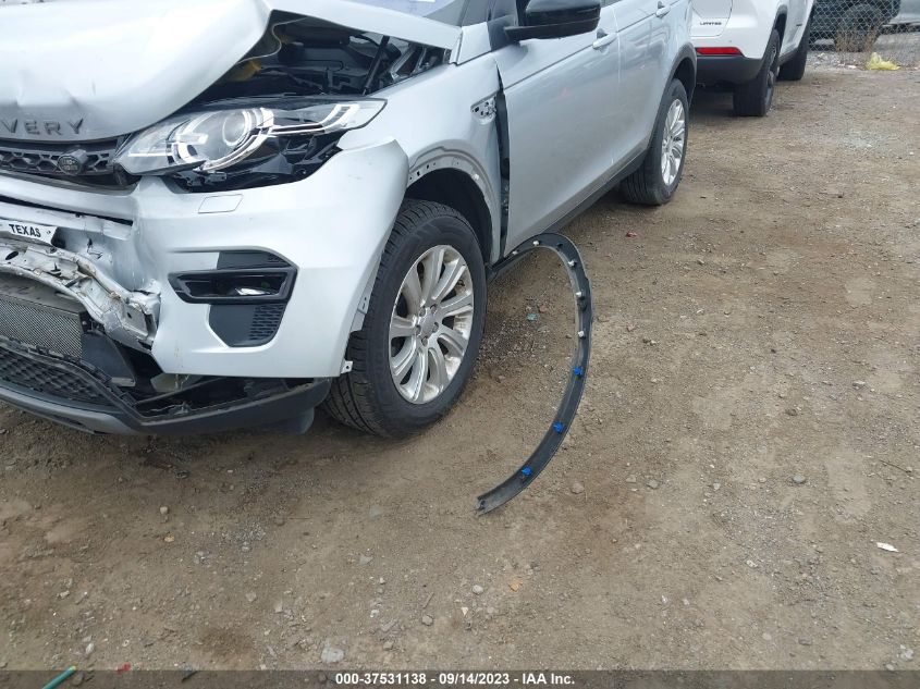 2017 LAND ROVER DISCOVERY SPORT HSE - SALCR2BG5HH681321