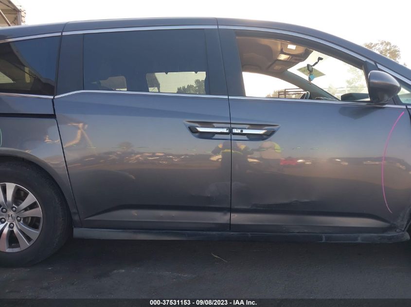 2016 HONDA ODYSSEY EX - 5FNRL5H49GB140157