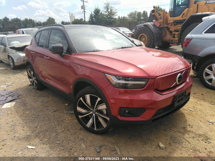 YV4ED3UR3N2704867 VOLVO XC40 RECHARGE PURE TWIN PLUS 2022
