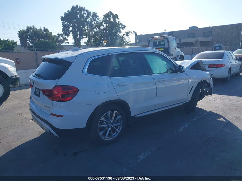 VIN 5UXTR9C55KLP87929 2019 BMW X3 XDRIVE30I