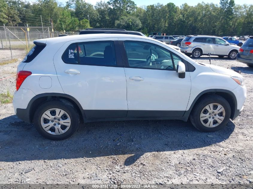 2017 CHEVROLET TRAX LS - 3GNCJKSB7HL274502