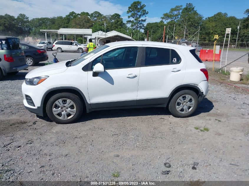 2017 CHEVROLET TRAX LS - 3GNCJKSB7HL274502