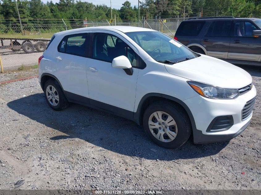 2017 CHEVROLET TRAX LS - 3GNCJKSB7HL274502