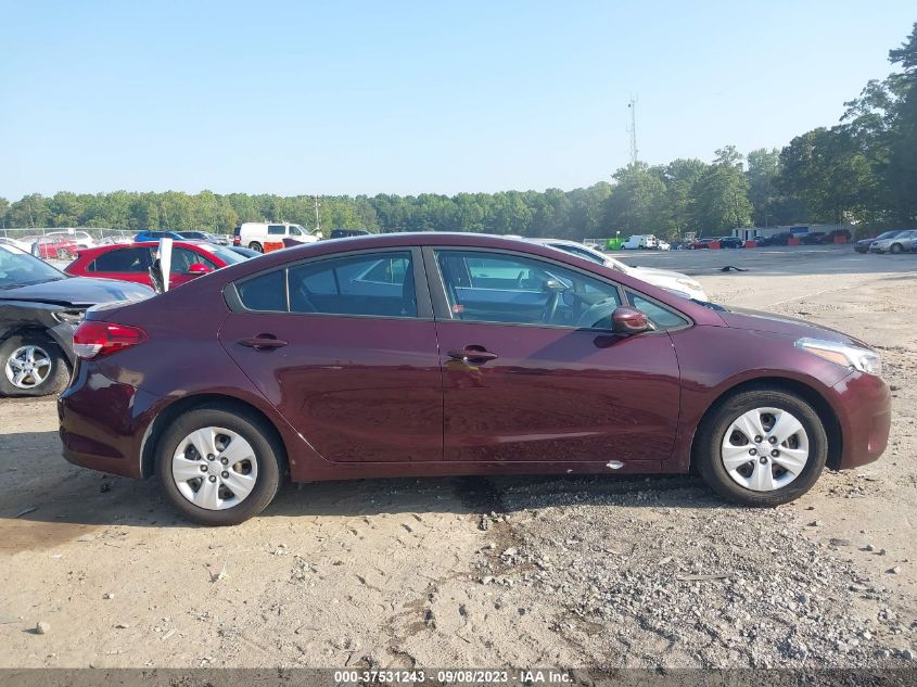 2018 KIA FORTE LX - 3KPFK4A76JE167852