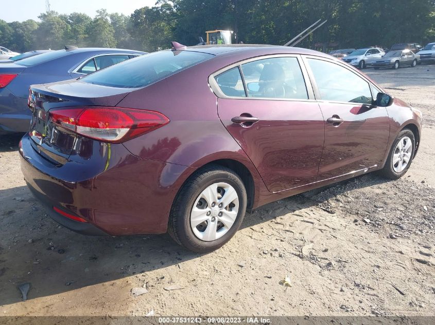 2018 KIA FORTE LX - 3KPFK4A76JE167852