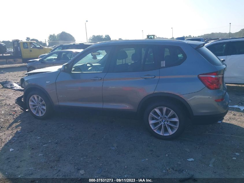 2015 BMW X3 SDRIVE28I - 5UXWZ7C53F0F76420