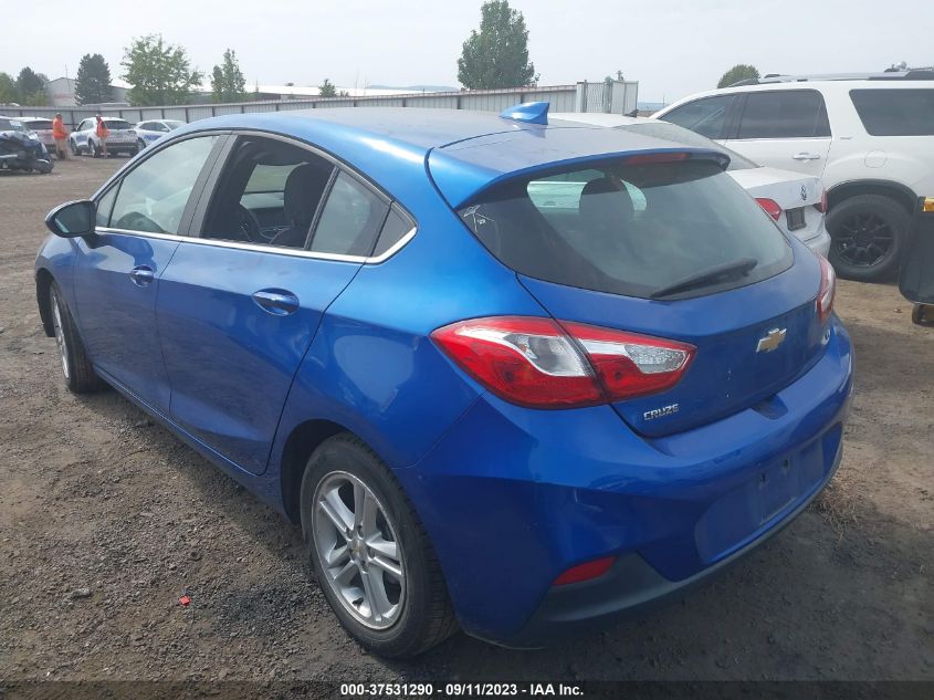 2017 CHEVROLET CRUZE LT - 3G1BE6SM2HS520761