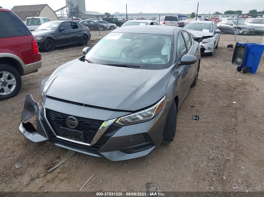 VIN 3N1AB8CV2MY302232 2021 NISSAN SENTRA SV