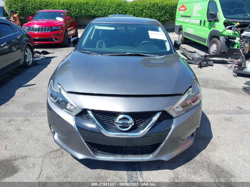 2018 NISSAN MAXIMA SV - 1N4AA6AP4JC380269