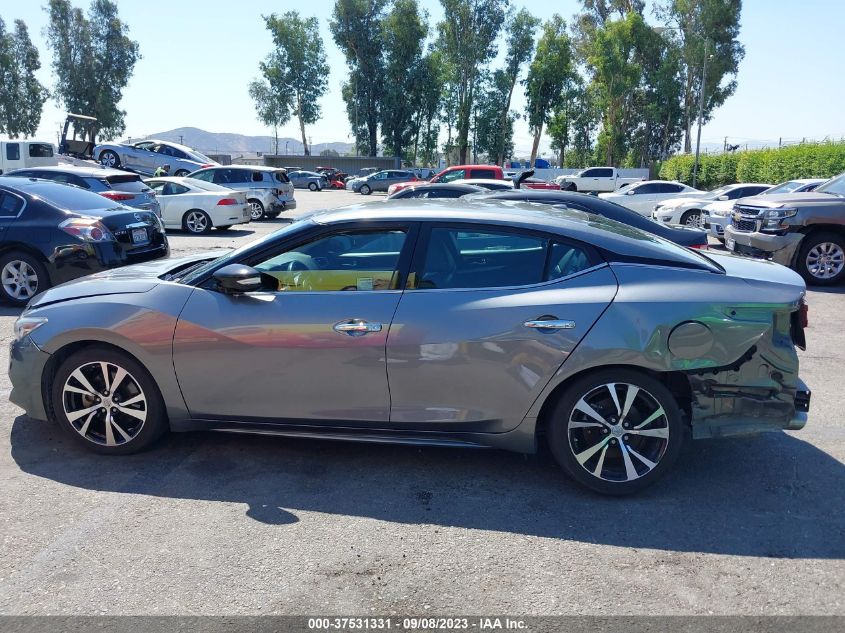 2018 NISSAN MAXIMA SV - 1N4AA6AP4JC380269