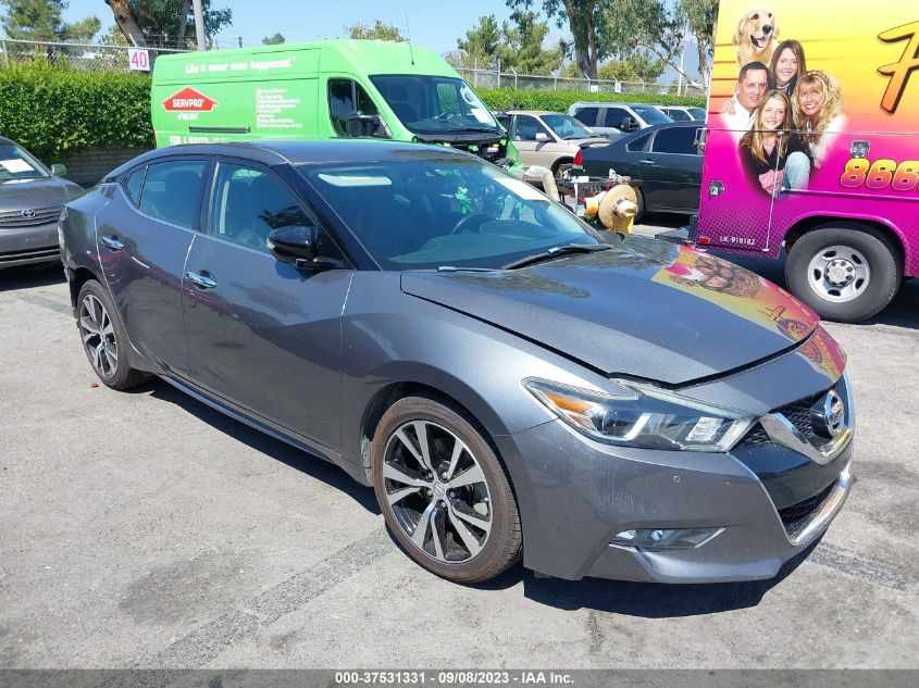 2018 NISSAN MAXIMA SV - 1N4AA6AP4JC380269