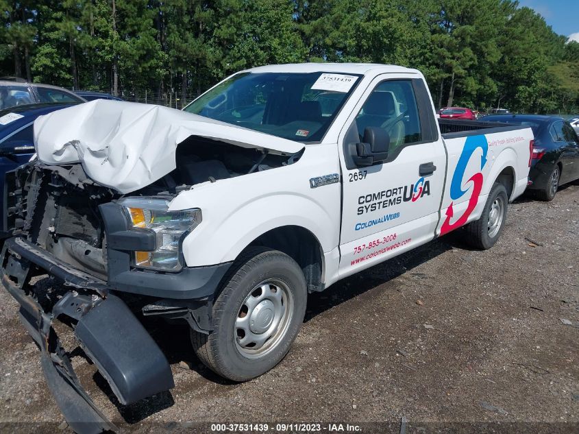 2017 FORD F-150 XL/XLT - 1FTMF1C87HKC50343