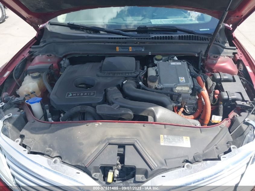 2014 LINCOLN MKZ HYBRID - 3LN6L2LU8ER802181