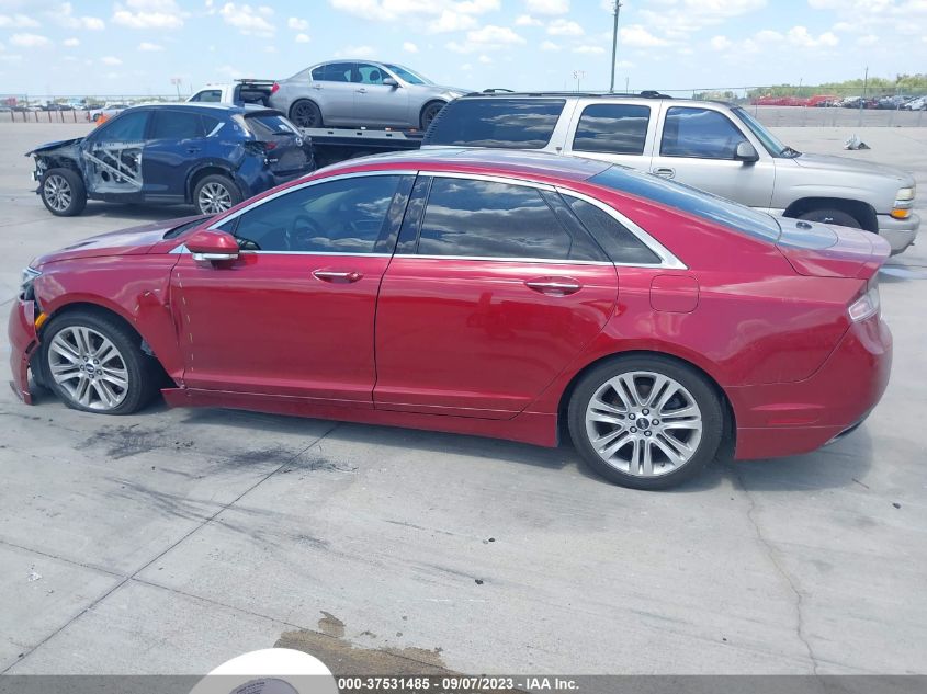 2014 LINCOLN MKZ HYBRID - 3LN6L2LU8ER802181