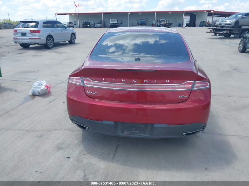 2014 LINCOLN MKZ HYBRID - 3LN6L2LU8ER802181