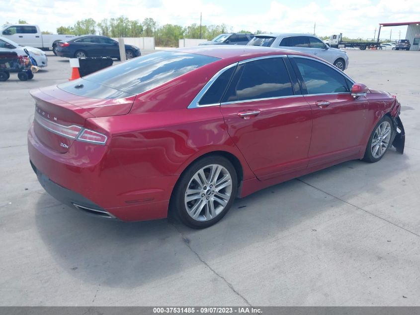 2014 LINCOLN MKZ HYBRID - 3LN6L2LU8ER802181
