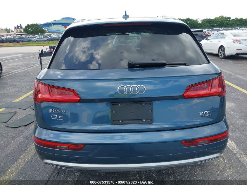 2018 AUDI Q5 PREMIUM/TECH PREMIUM - WA1ANAFY9J2091777
