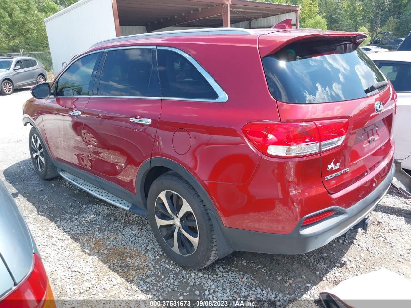 2016 KIA SORENTO EX - 5XYPH4A15GG120497