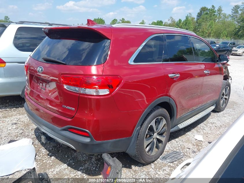 2016 KIA SORENTO EX - 5XYPH4A15GG120497