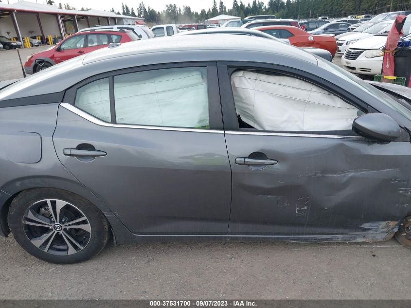 2021 NISSAN SENTRA SV - 3N1AB8CV0MY256741