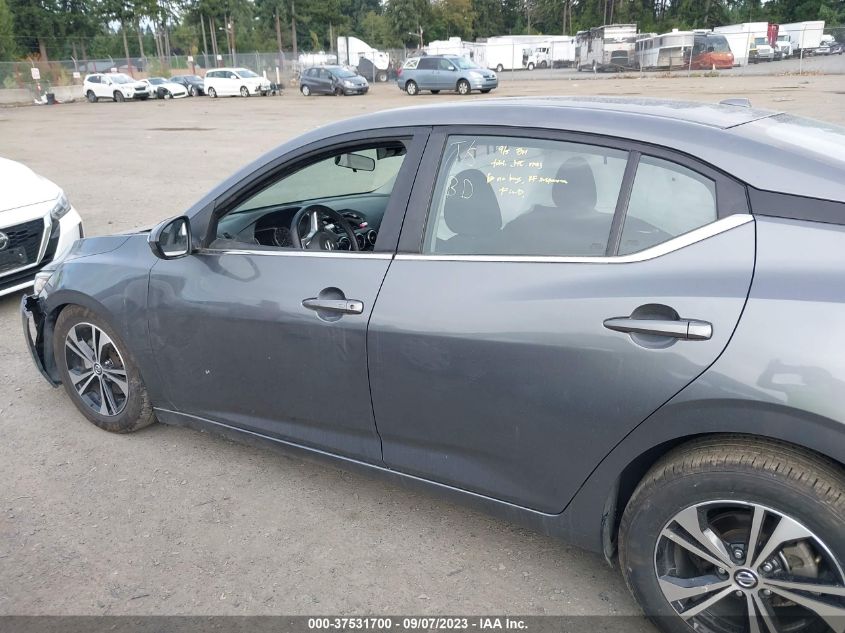 2021 NISSAN SENTRA SV - 3N1AB8CV0MY256741