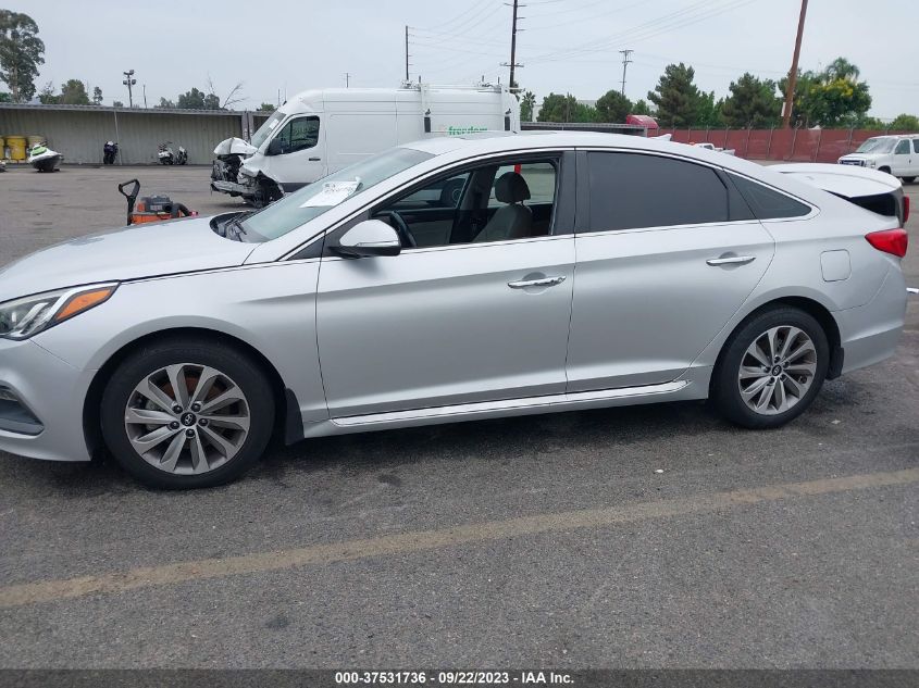 2017 HYUNDAI SONATA SPORT - 5NPE34AF1HH586312