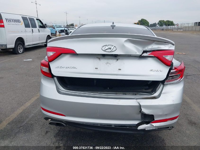 2017 HYUNDAI SONATA SPORT - 5NPE34AF1HH586312