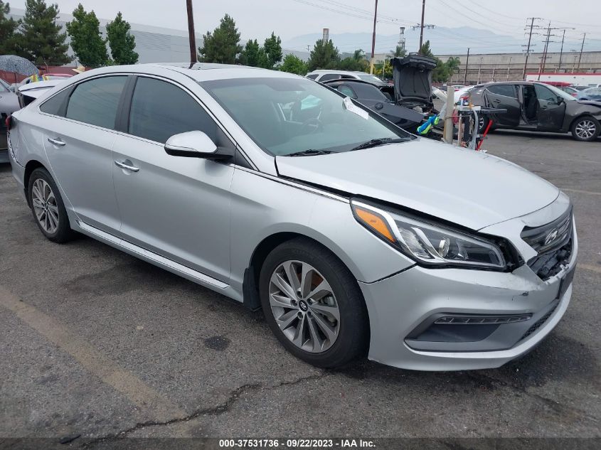 2017 HYUNDAI SONATA SPORT - 5NPE34AF1HH586312