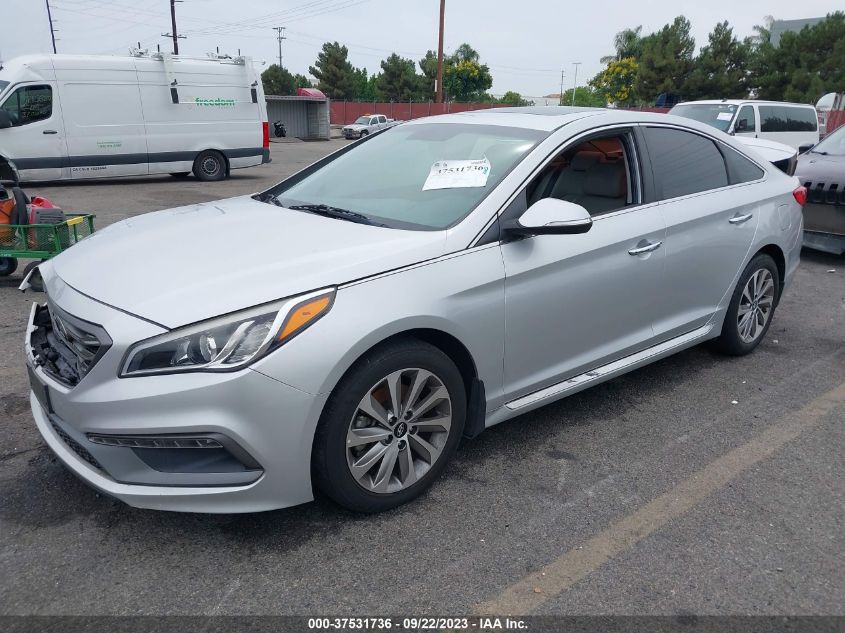 2017 HYUNDAI SONATA SPORT - 5NPE34AF1HH586312