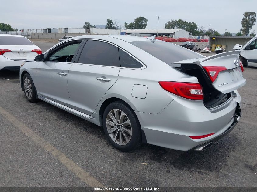 2017 HYUNDAI SONATA SPORT - 5NPE34AF1HH586312