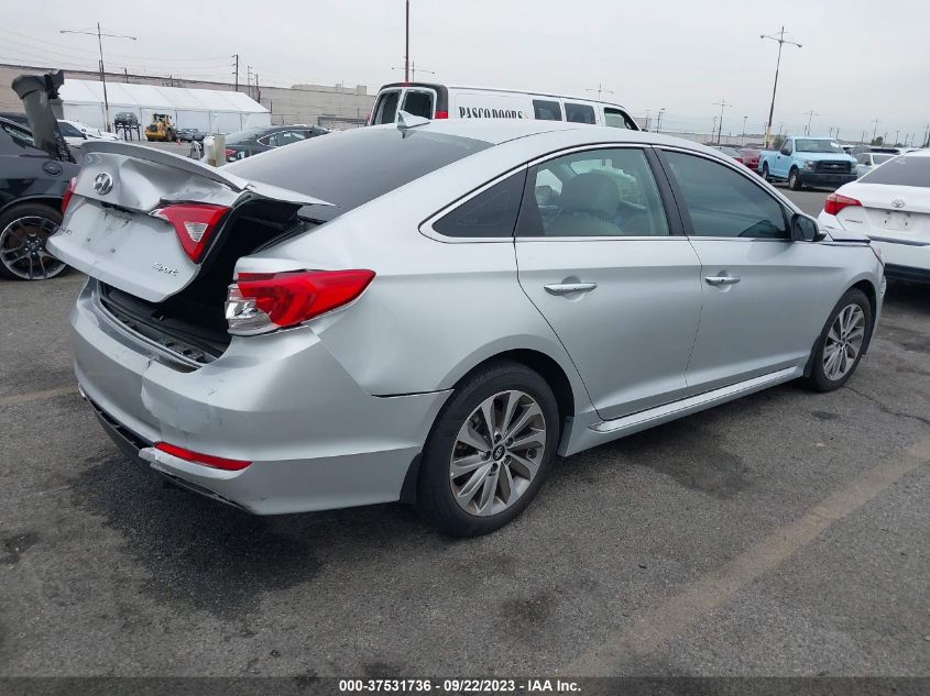 2017 HYUNDAI SONATA SPORT - 5NPE34AF1HH586312